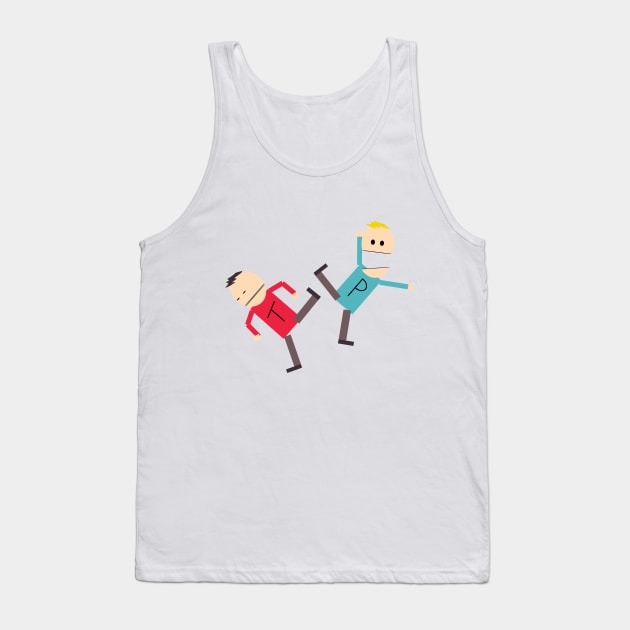 South Park Terrance and Phillip Tank Top by Hmus